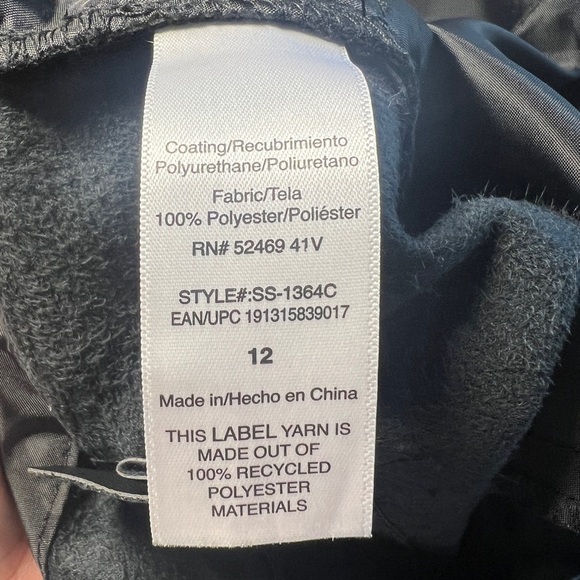 NWT Scoop faux leather black trousers - size 12 - Picture 6 of 6